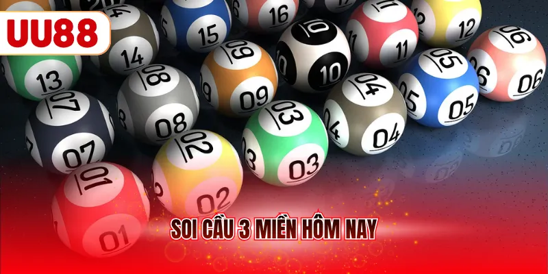 soi cầu 3 miền hôm nay