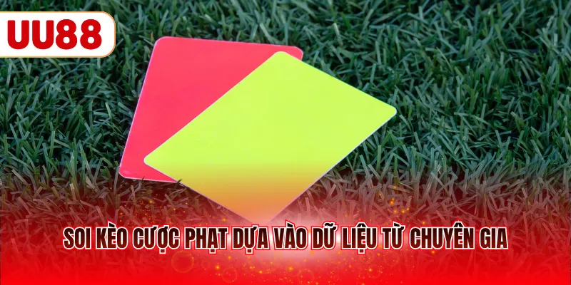 Soi kèo cược phạt dựa vào dữ liệu từ chuyên gia